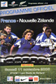 France v New Zealand 2006 rugby  Programmes